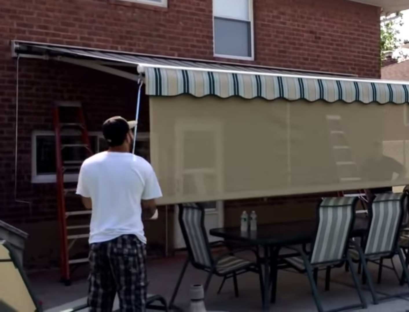 Cool Your Patio or Deck Off Fast! Weathercraft Retractable Awnings